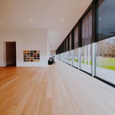 brown wooden floor