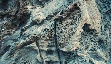 white and gray rock formation