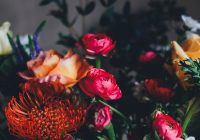 assorted petaled flowers centerpiece inside room